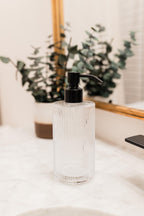 Clear Peak Glass Soap Dispenser