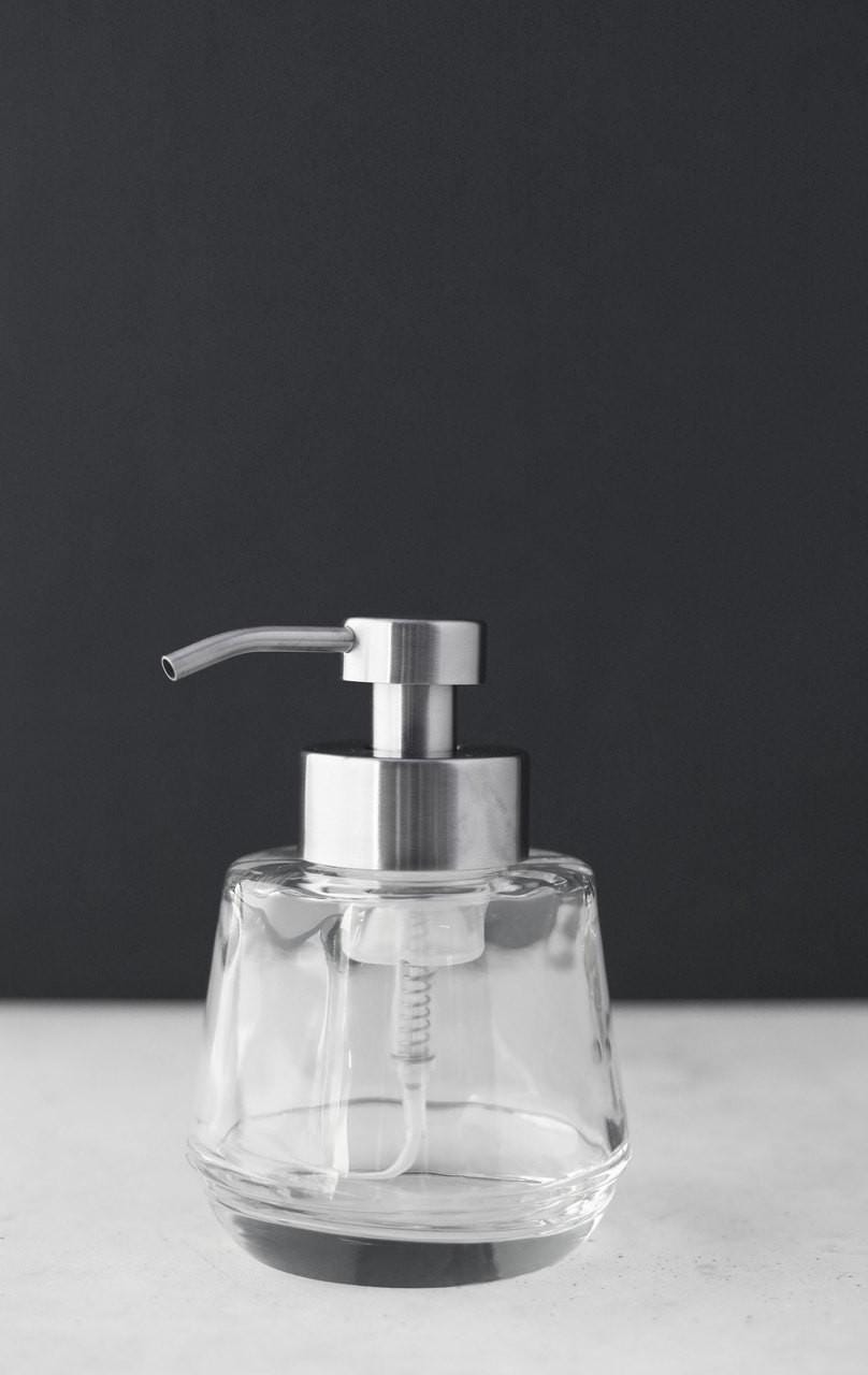 Belmond Glass Foaming Soap Dispenser