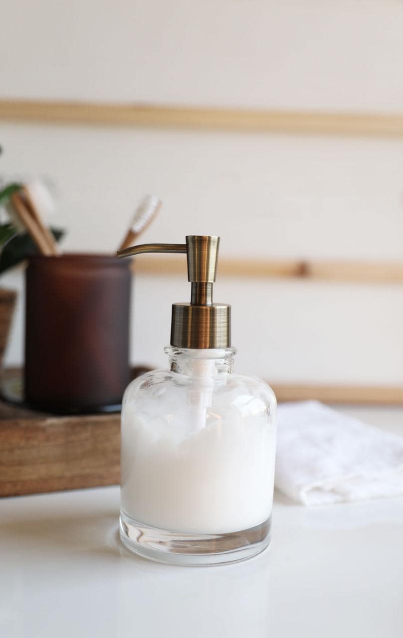 Walter Glass Soap Dispenser