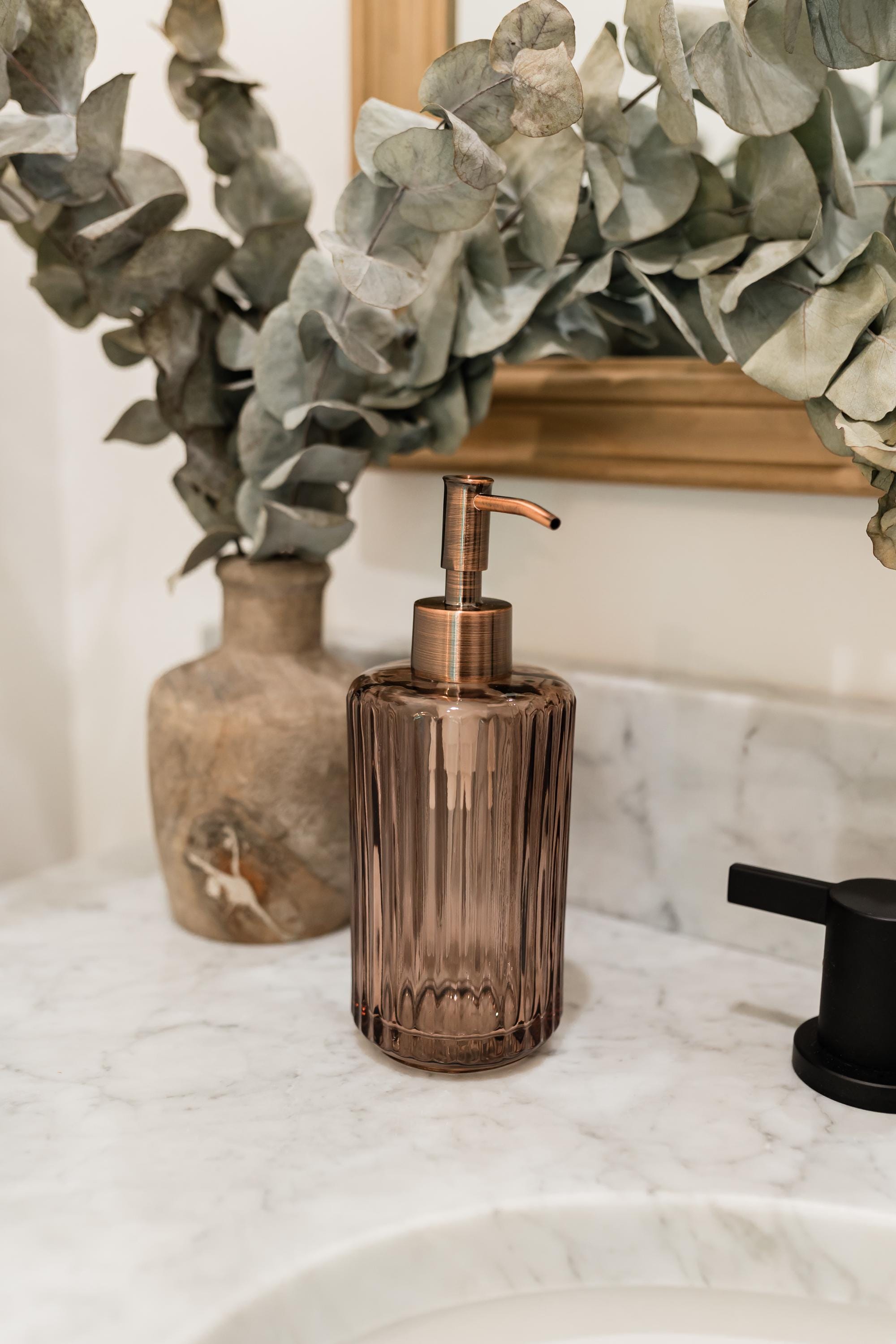 Lunch Club Glass Soap Dispenser