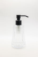 Clear Rain Glass Soap Dispenser