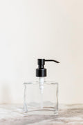 Del Rey Square Glass Soap Dispenser