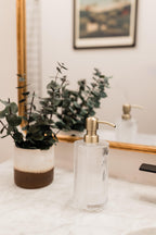 Clear Peak Glass Soap Dispenser