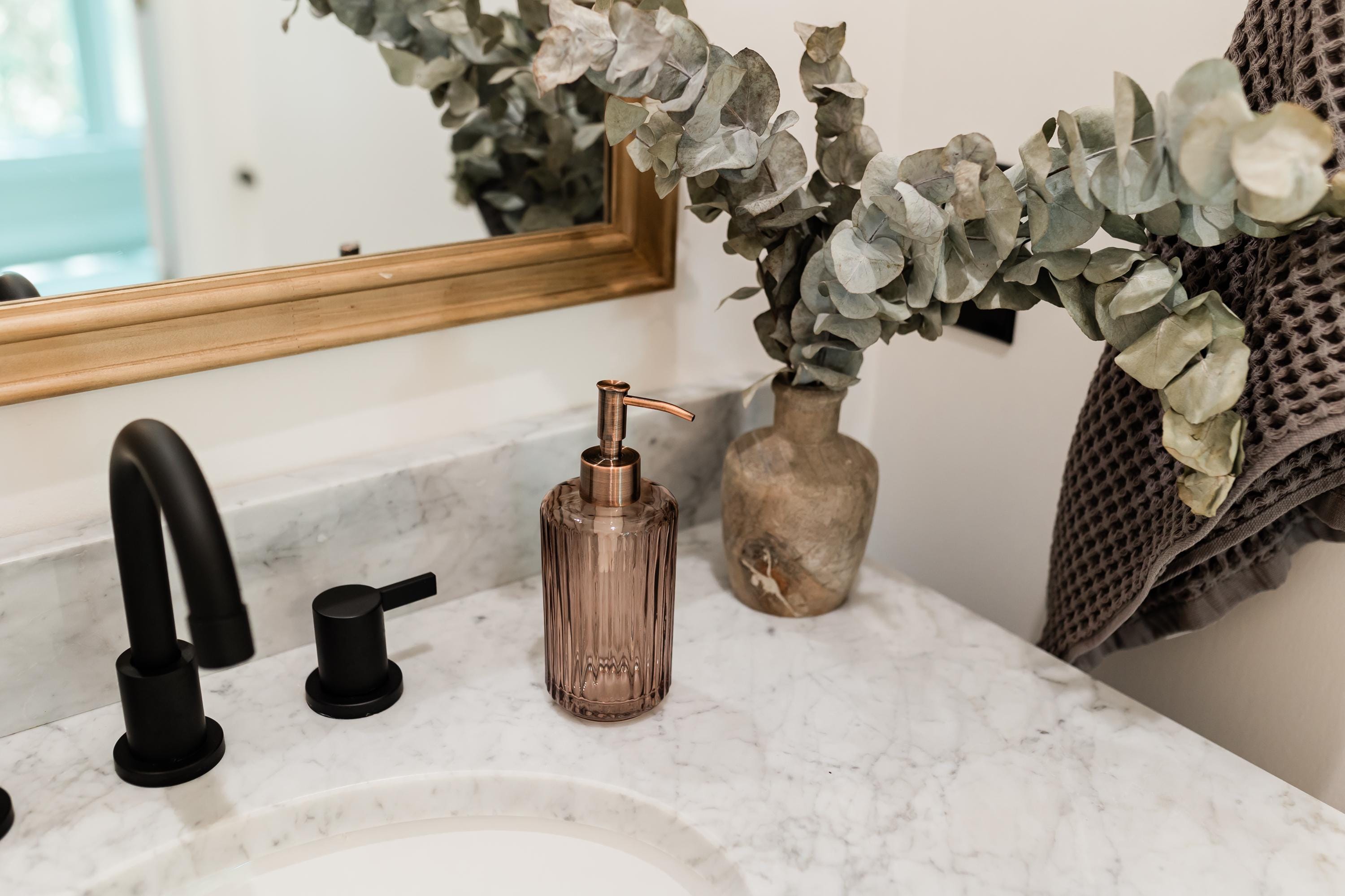 Lunch Club Glass Soap Dispenser
