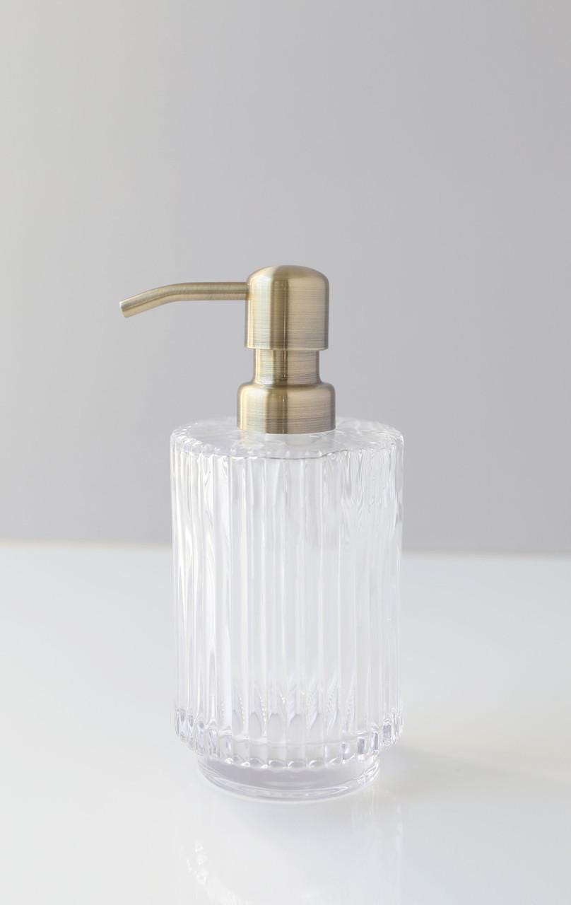 January Glass Soap Dispenser