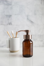 B Street Glass Foaming Soap Dispenser