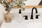 Clear Rain Glass Soap Dispenser