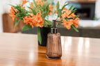 Purple Rain Glass Soap Dispenser