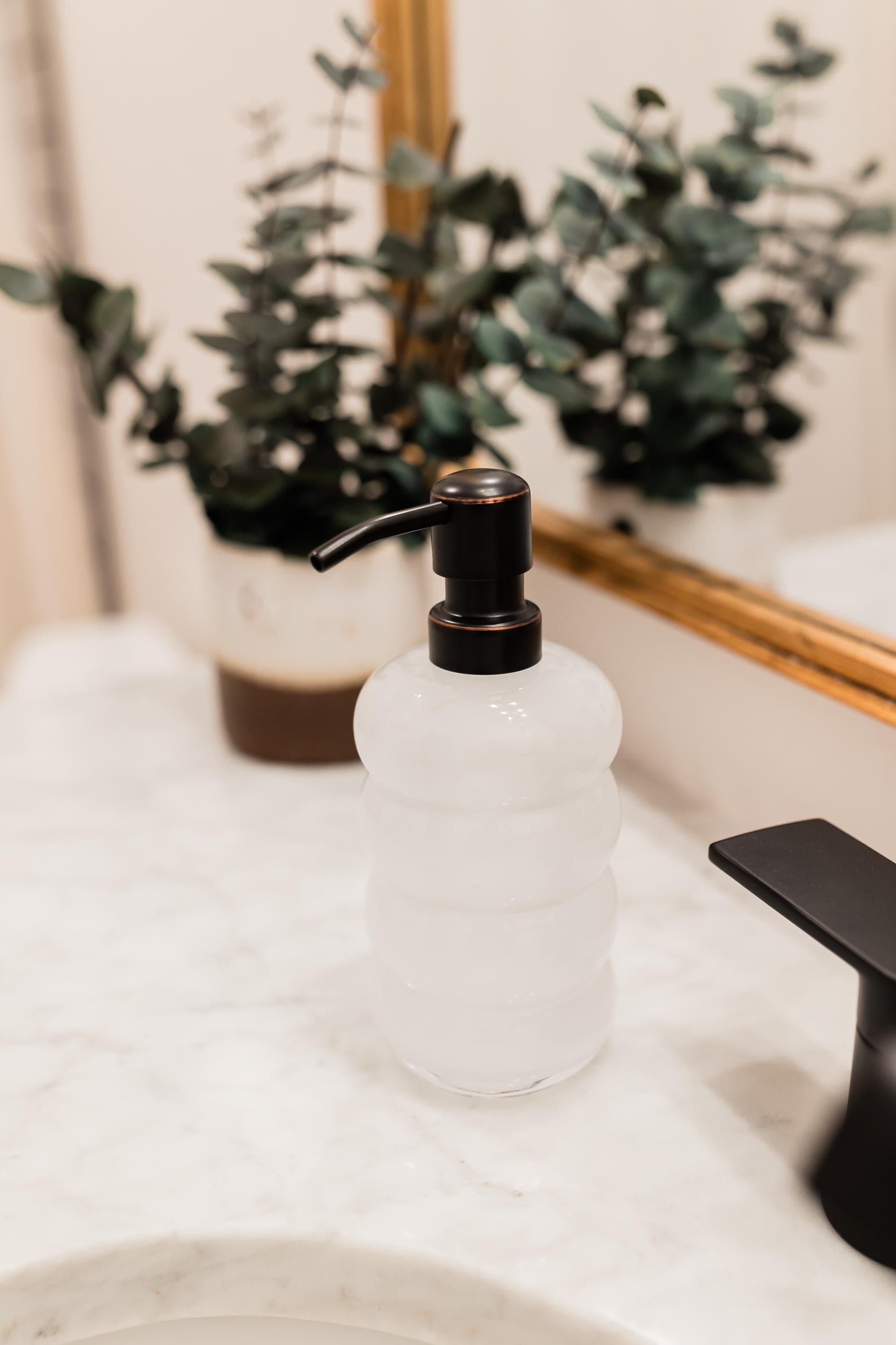 Pearson Glass Soap Dispenser