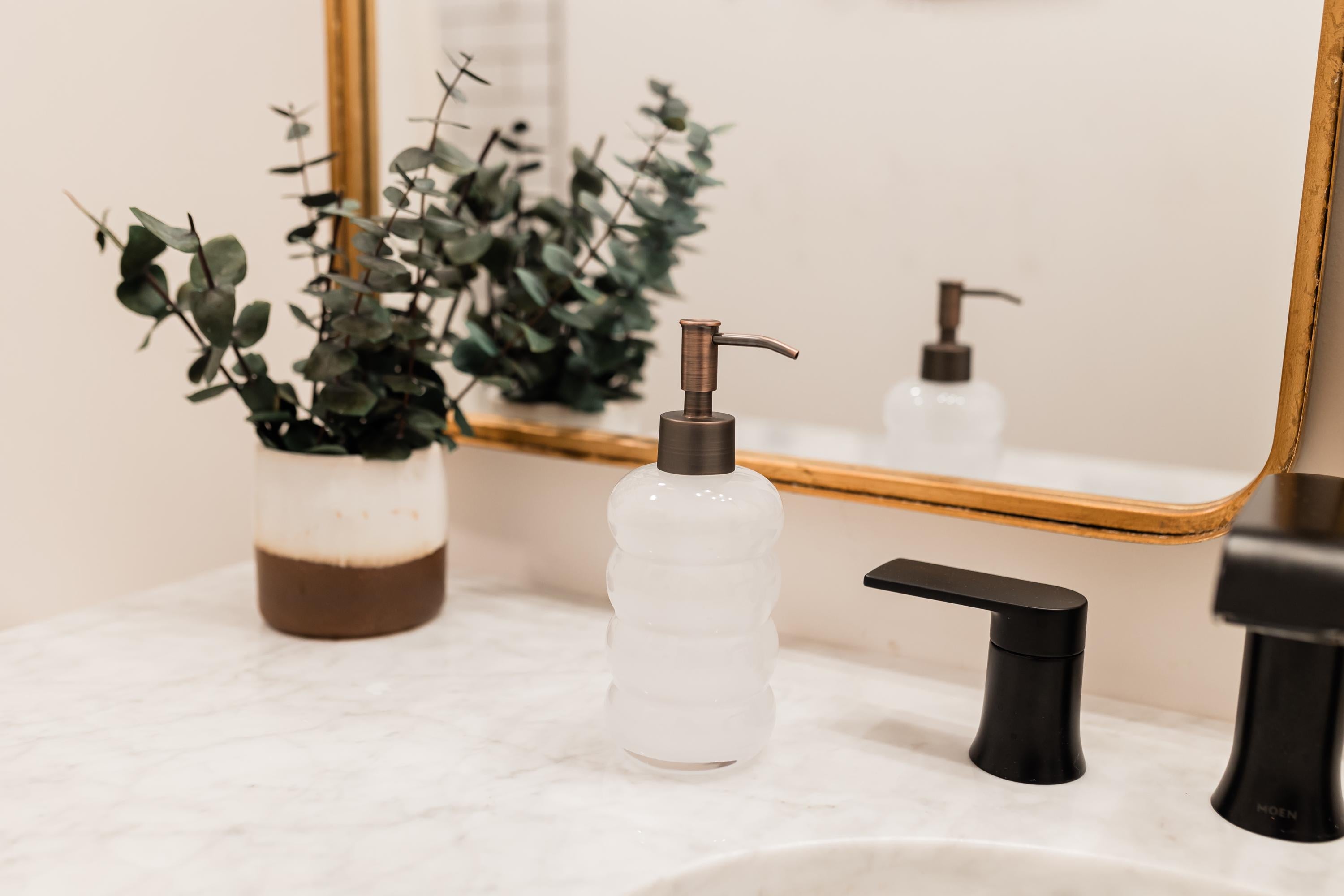 Pearson Glass Soap Dispenser
