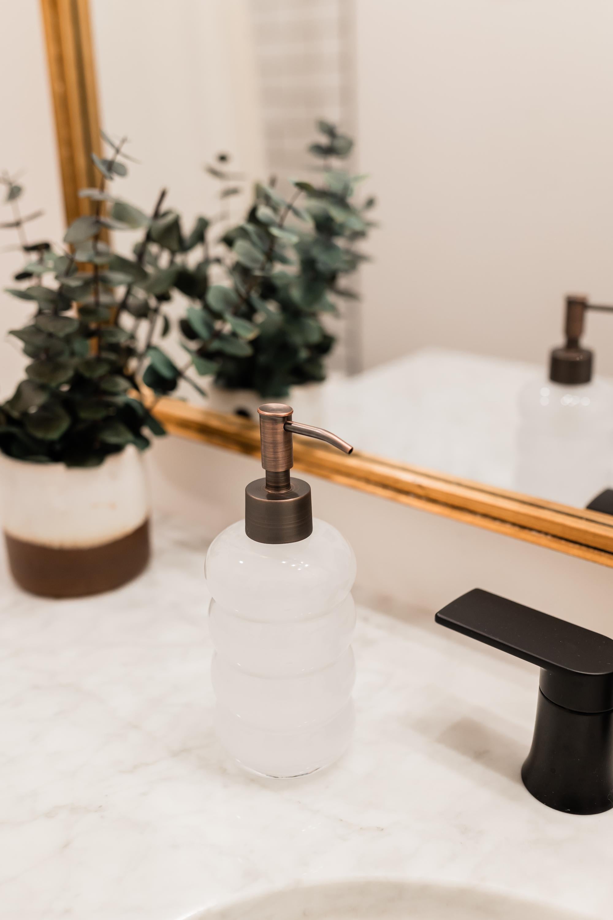 Pearson Glass Soap Dispenser