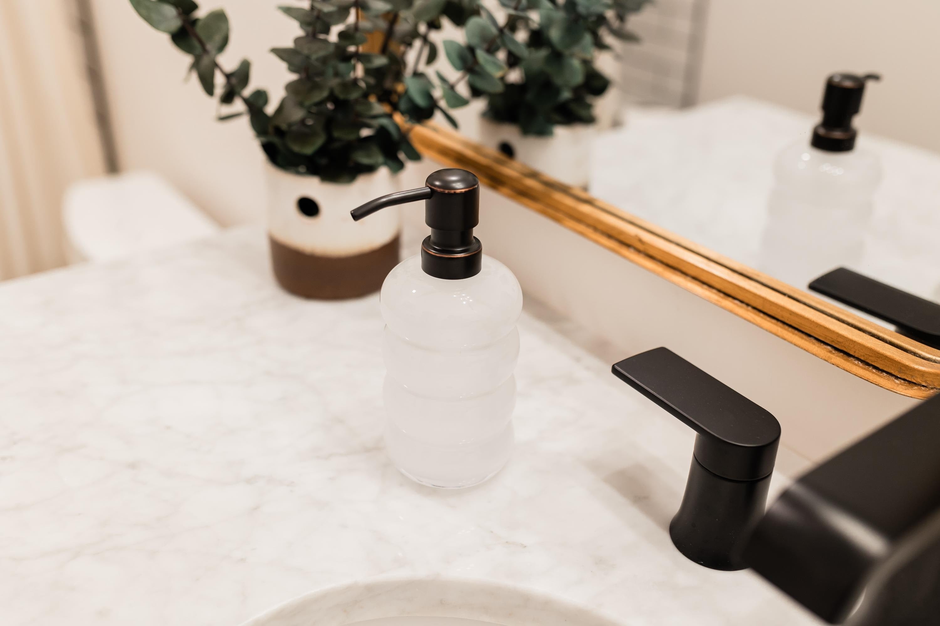 Pearson Glass Soap Dispenser