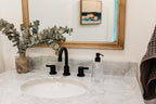 Clear Rain Glass Soap Dispenser