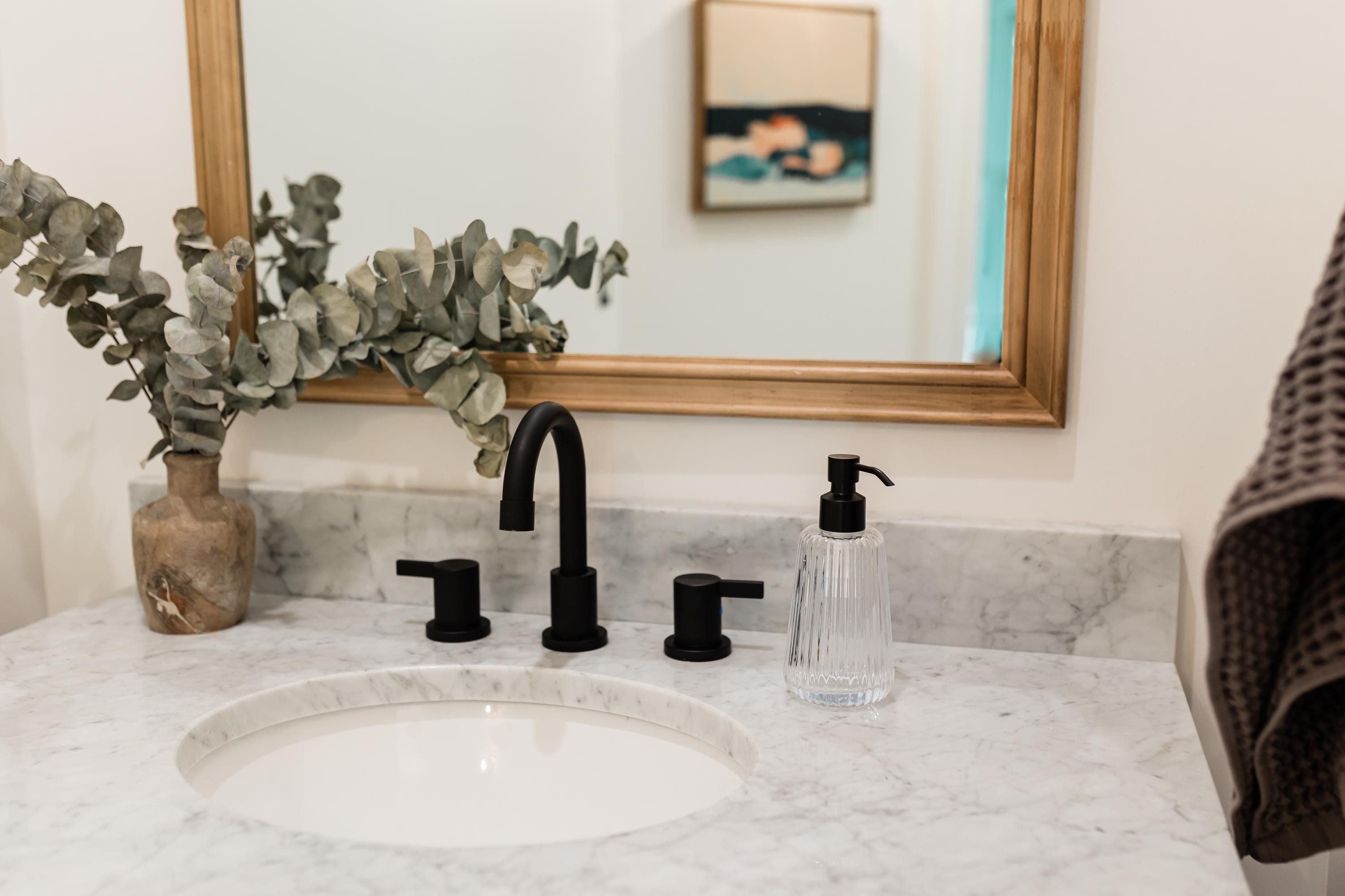 Clear Rain Glass Soap Dispenser