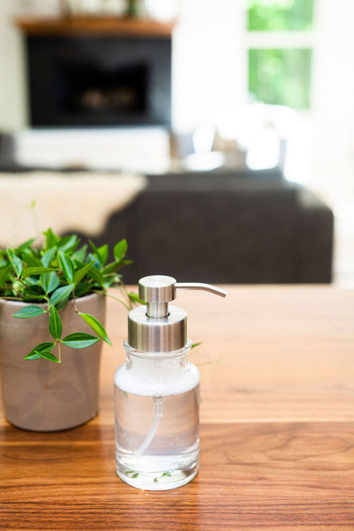 Bainbridge Glass Foaming Soap Dispenser