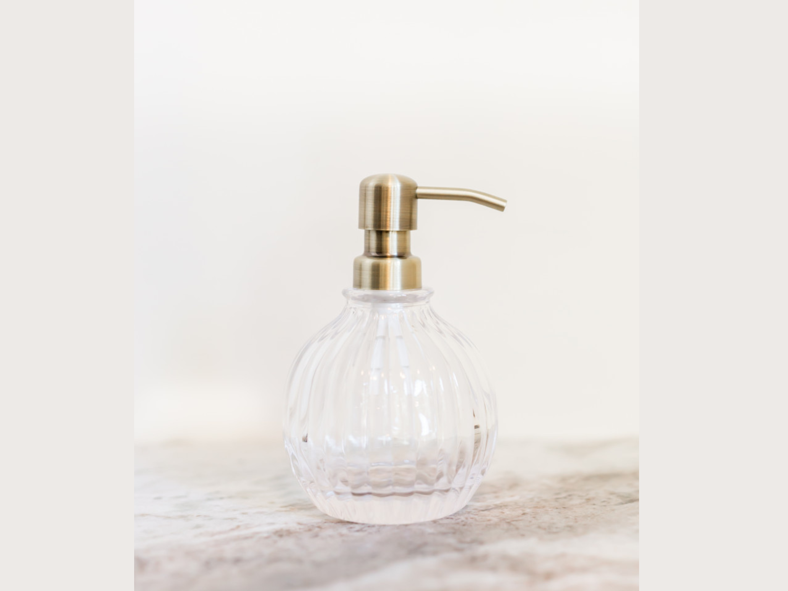 Brevard Glass Soap Dispenser