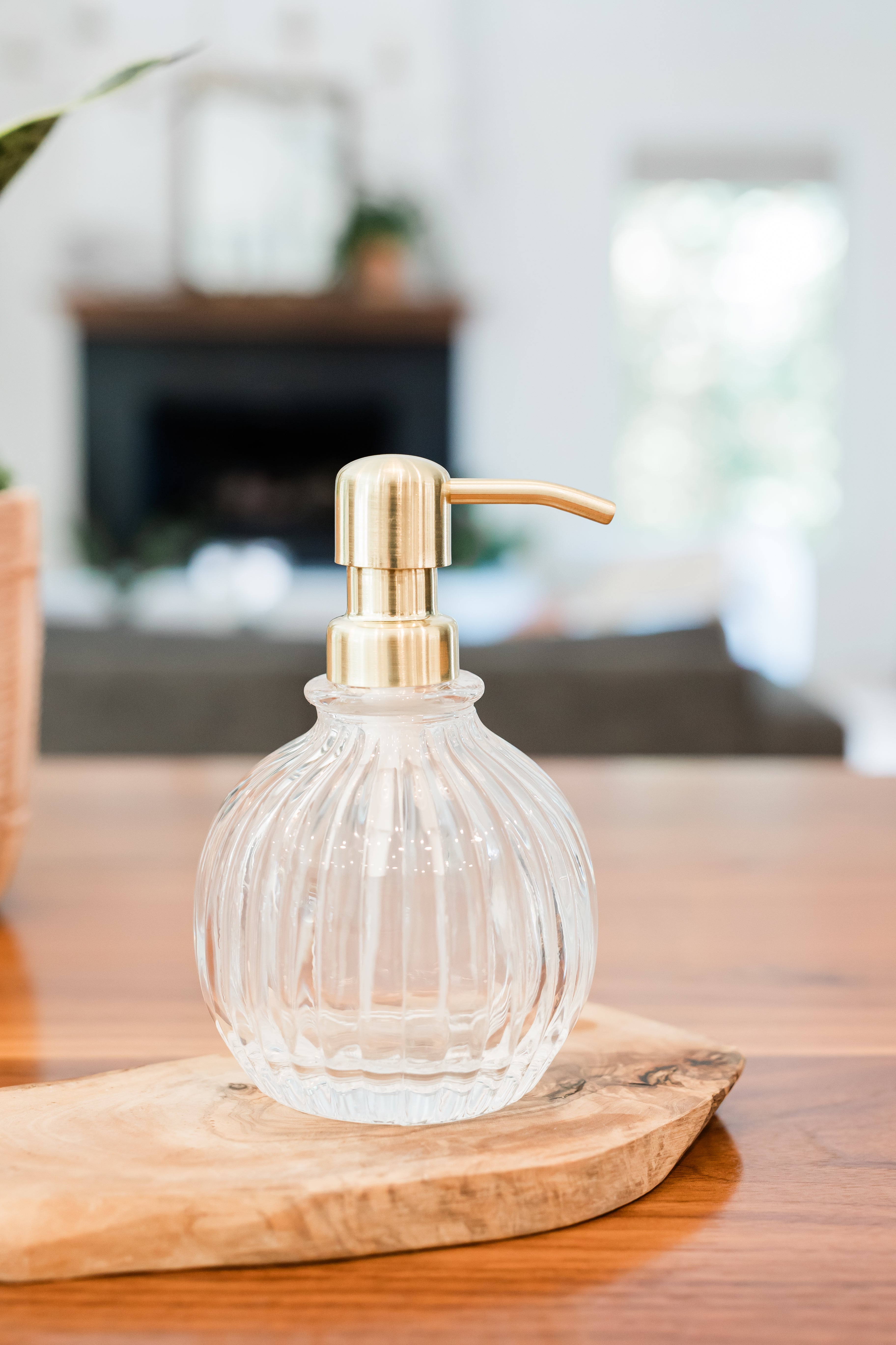 Brevard Glass Soap Dispenser