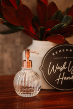 Brevard Glass Soap Dispenser