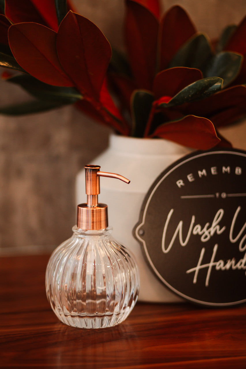 Brevard Glass Soap Dispenser