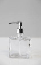 Del Rey Square Glass Soap Dispenser