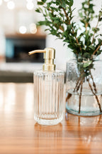 Old Money Glass Soap Dispenser
