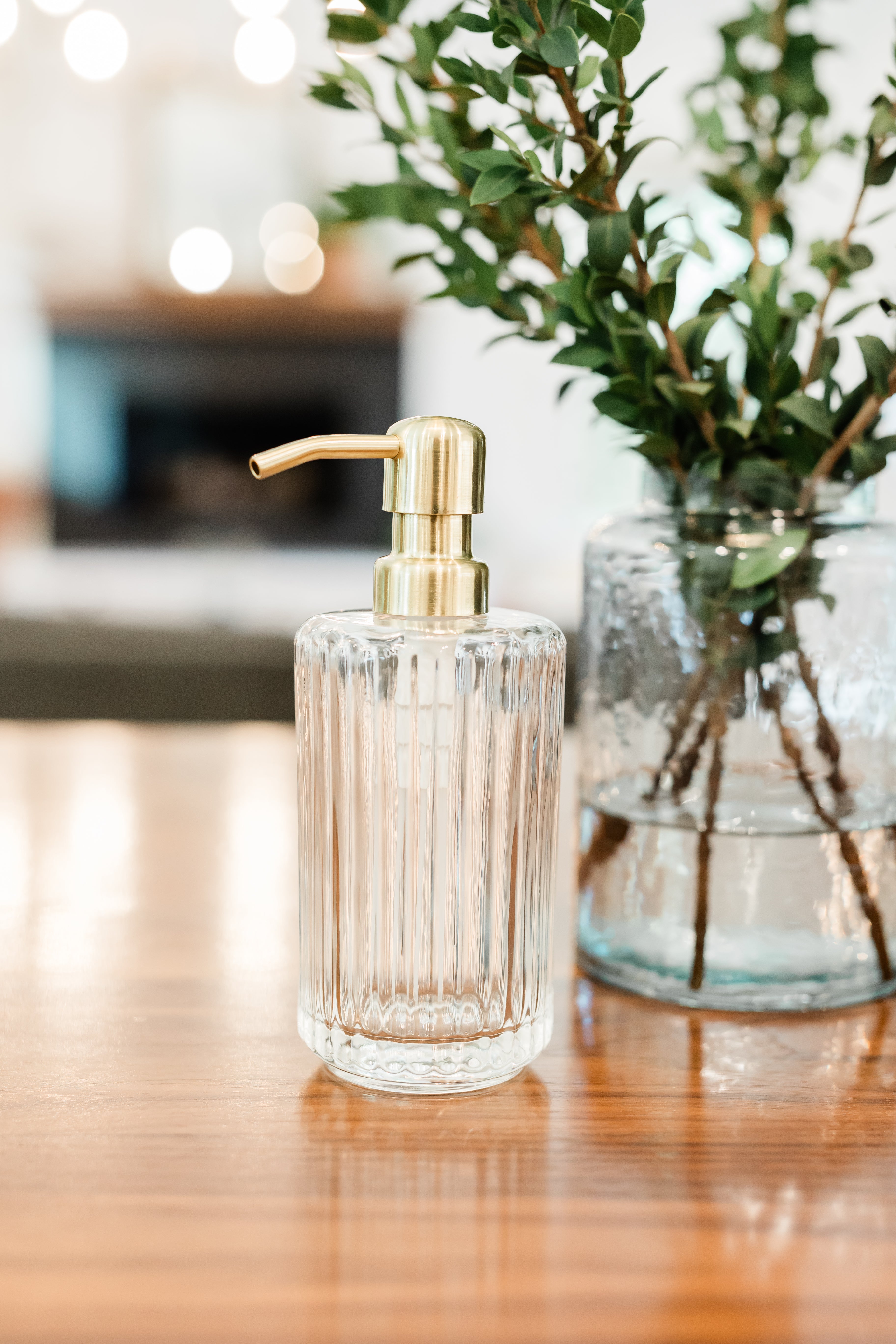Old Money Glass Soap Dispenser