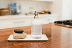 Silhouette Glass Soap Dispenser