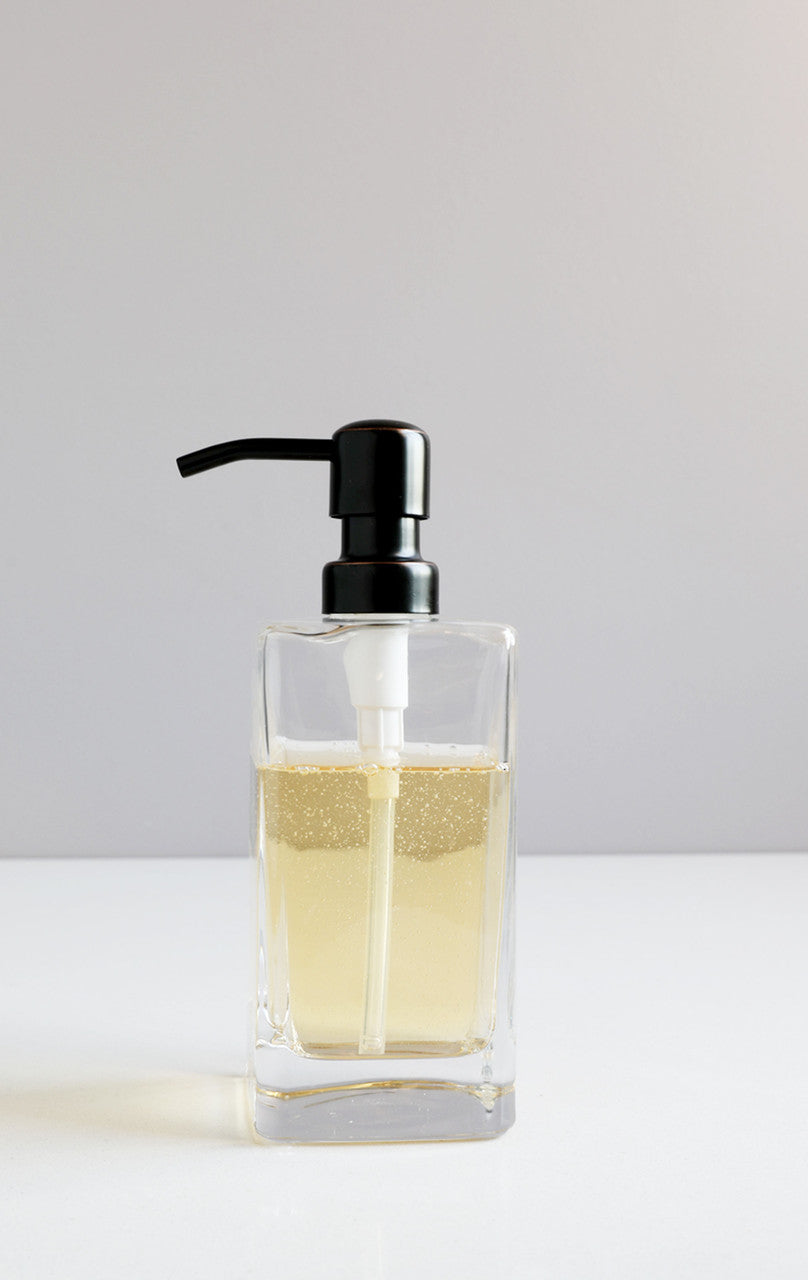 Oliva Glass Soap Dispenser
