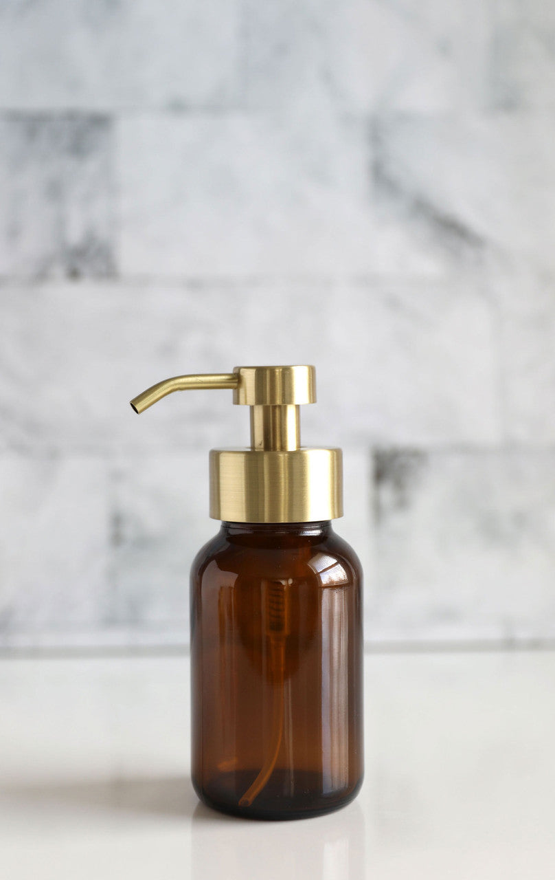 B Street Glass Foaming Soap Dispenser