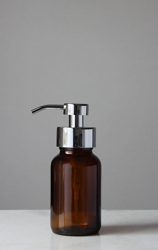 B Street Glass Foaming Soap Dispenser