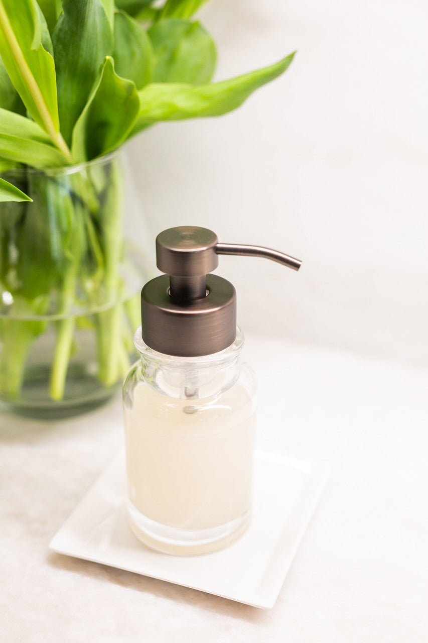 Bainbridge Glass Foaming Soap Dispenser