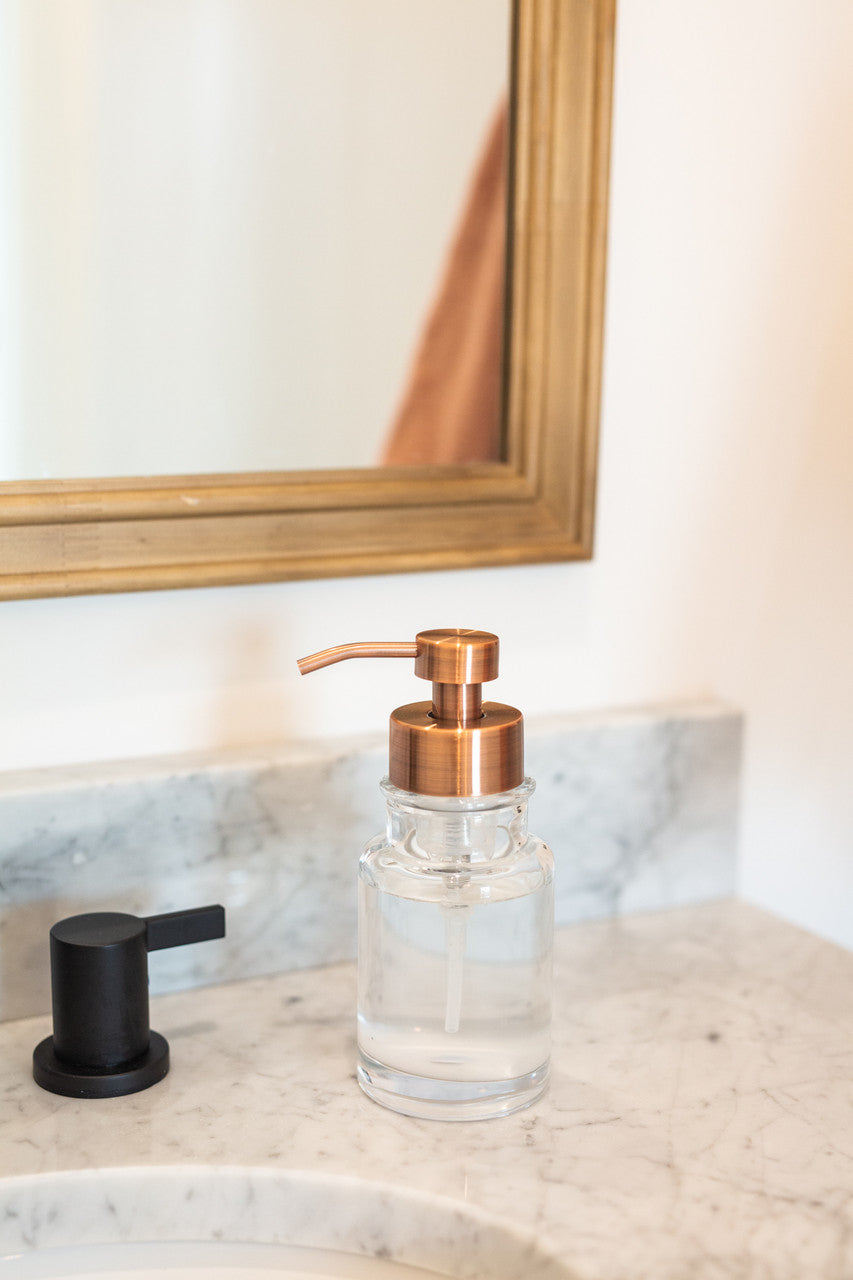 Bainbridge Glass Foaming Soap Dispenser