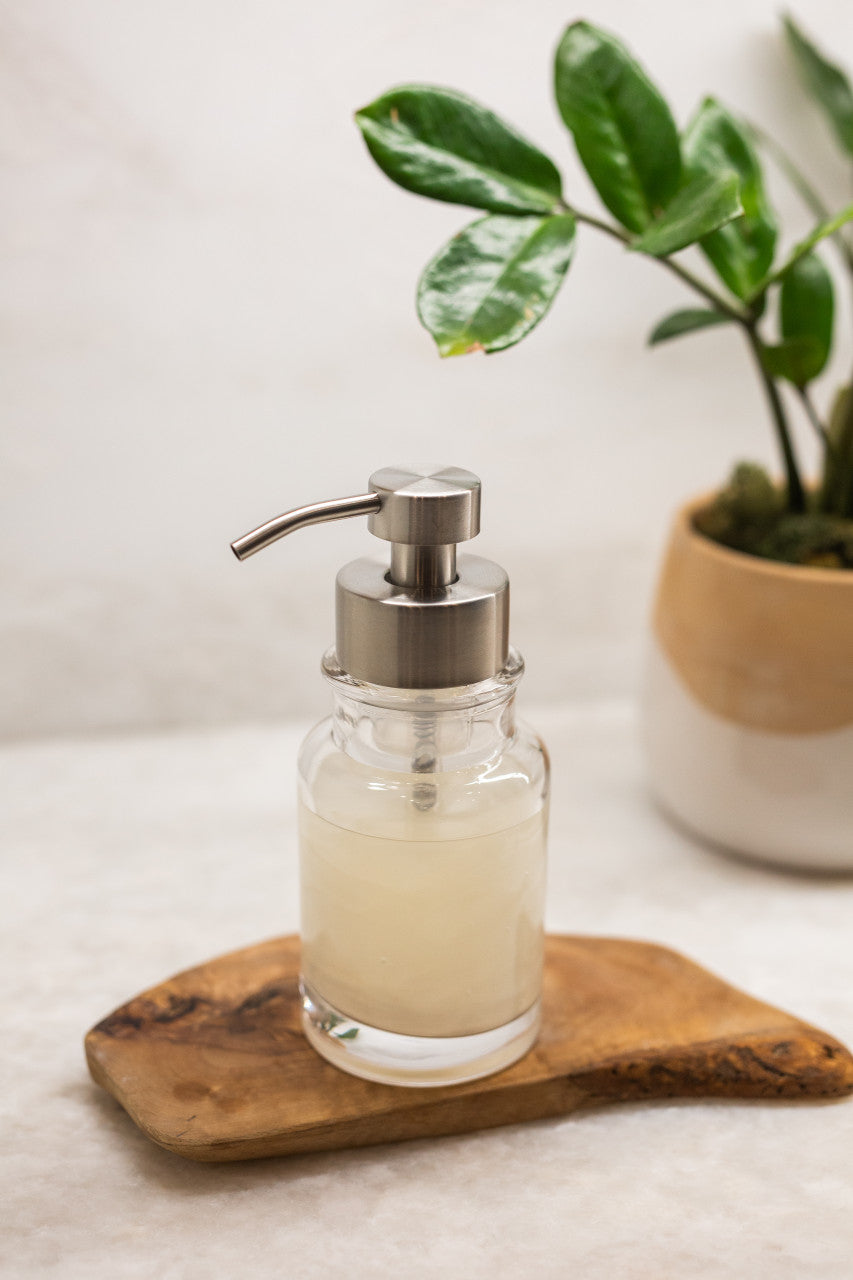 Bainbridge Glass Foaming Soap Dispenser
