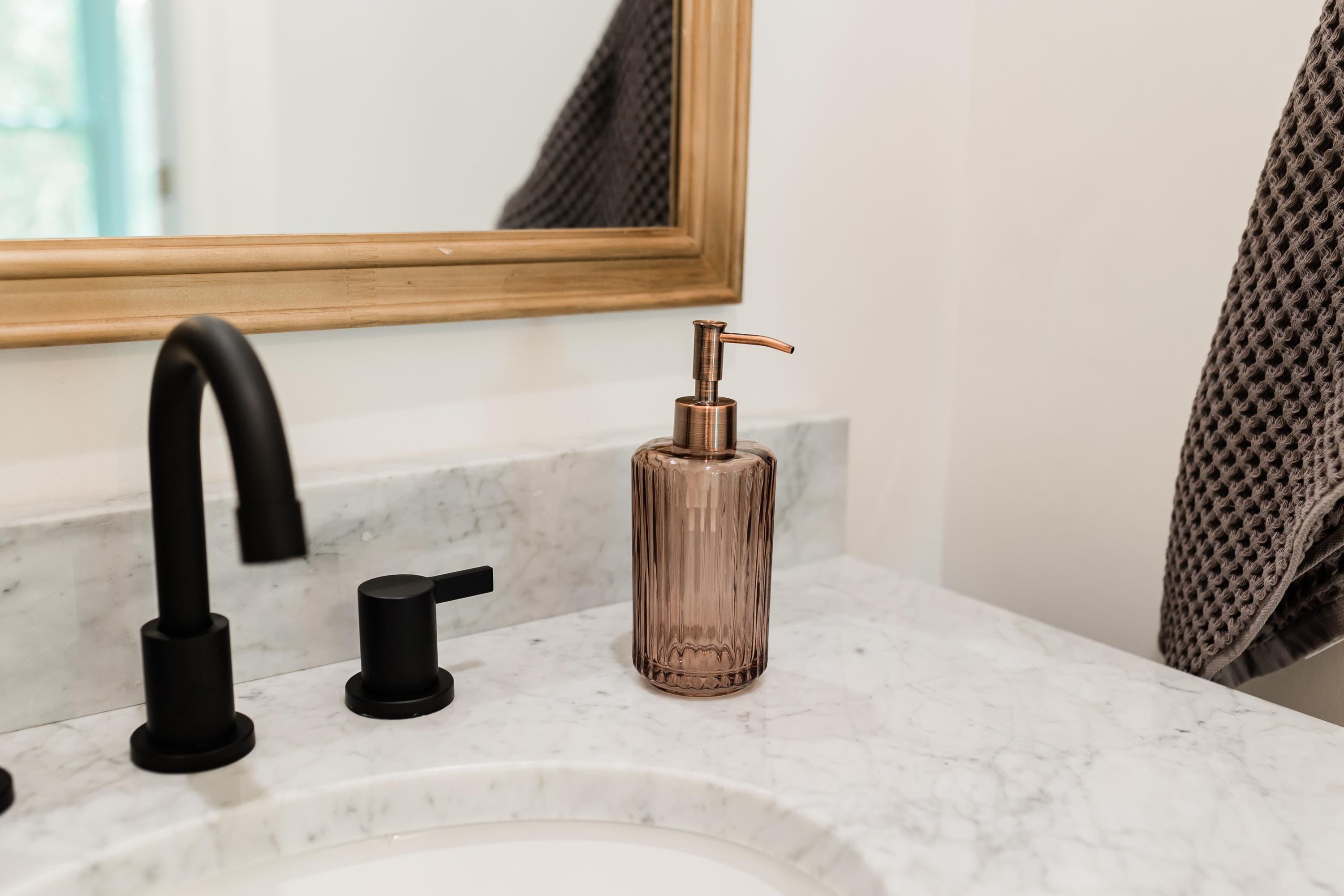 Lunch Club Glass Soap Dispenser