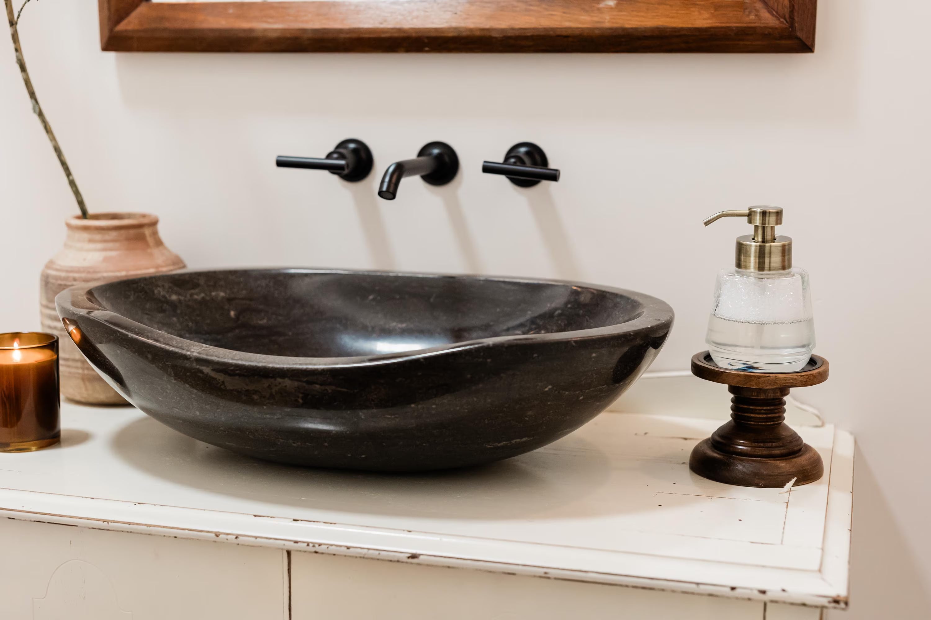 Belmond Glass Foaming Soap Dispenser