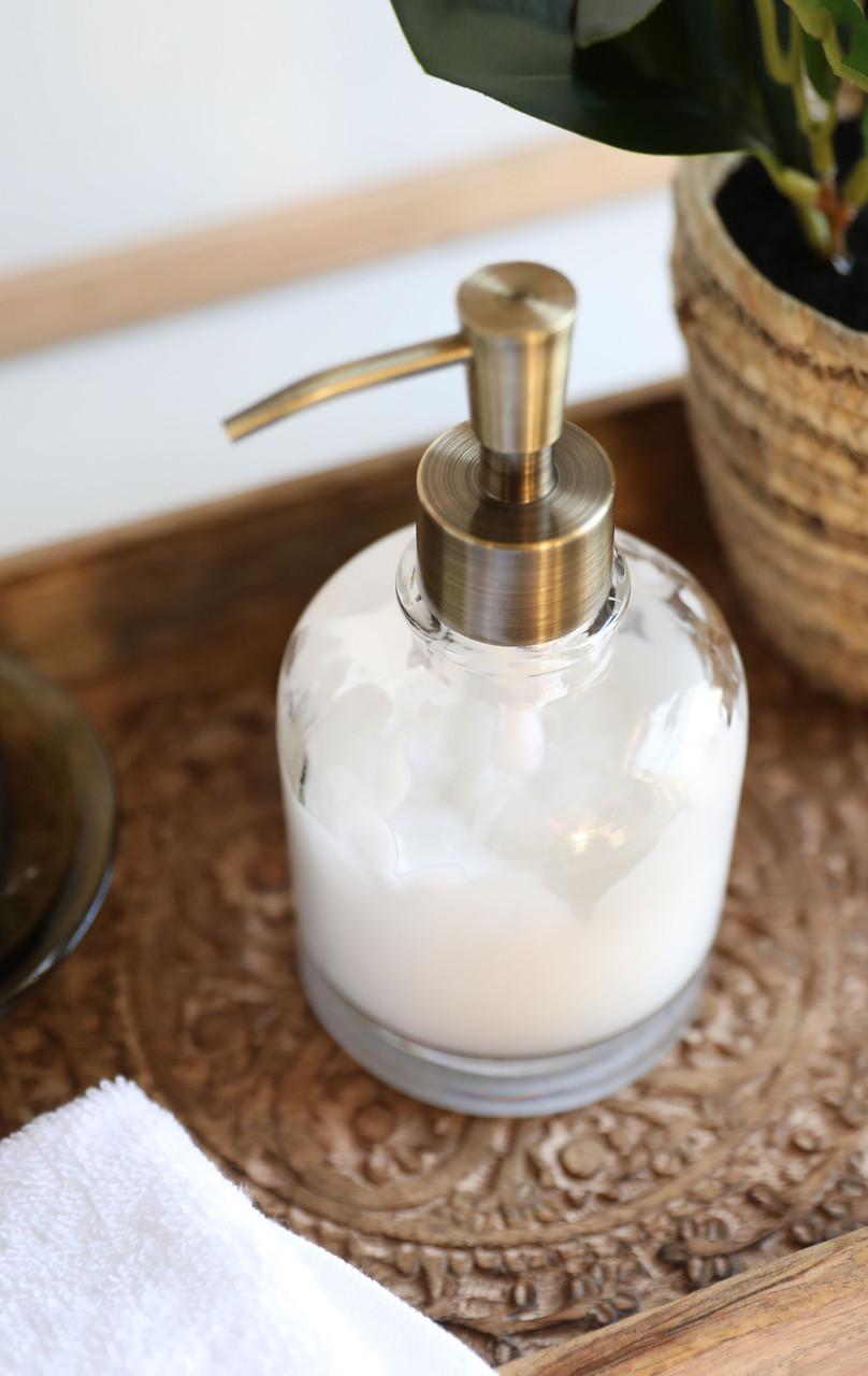 Walter Glass Soap Dispenser