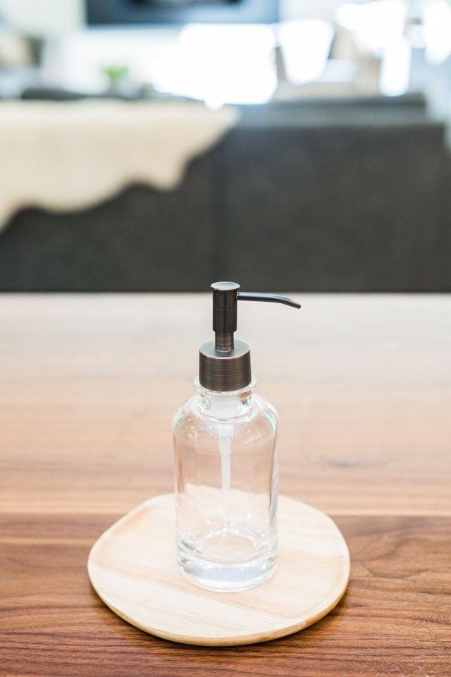 Blue Ridge Glass Soap Dispenser