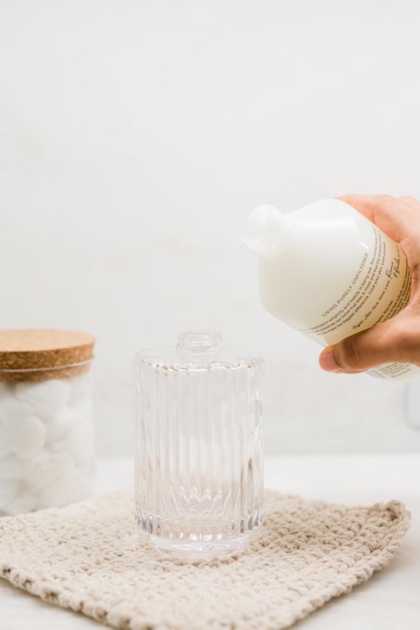 January Glass Soap Dispenser