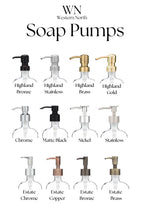 Old Money Glass Soap Dispenser