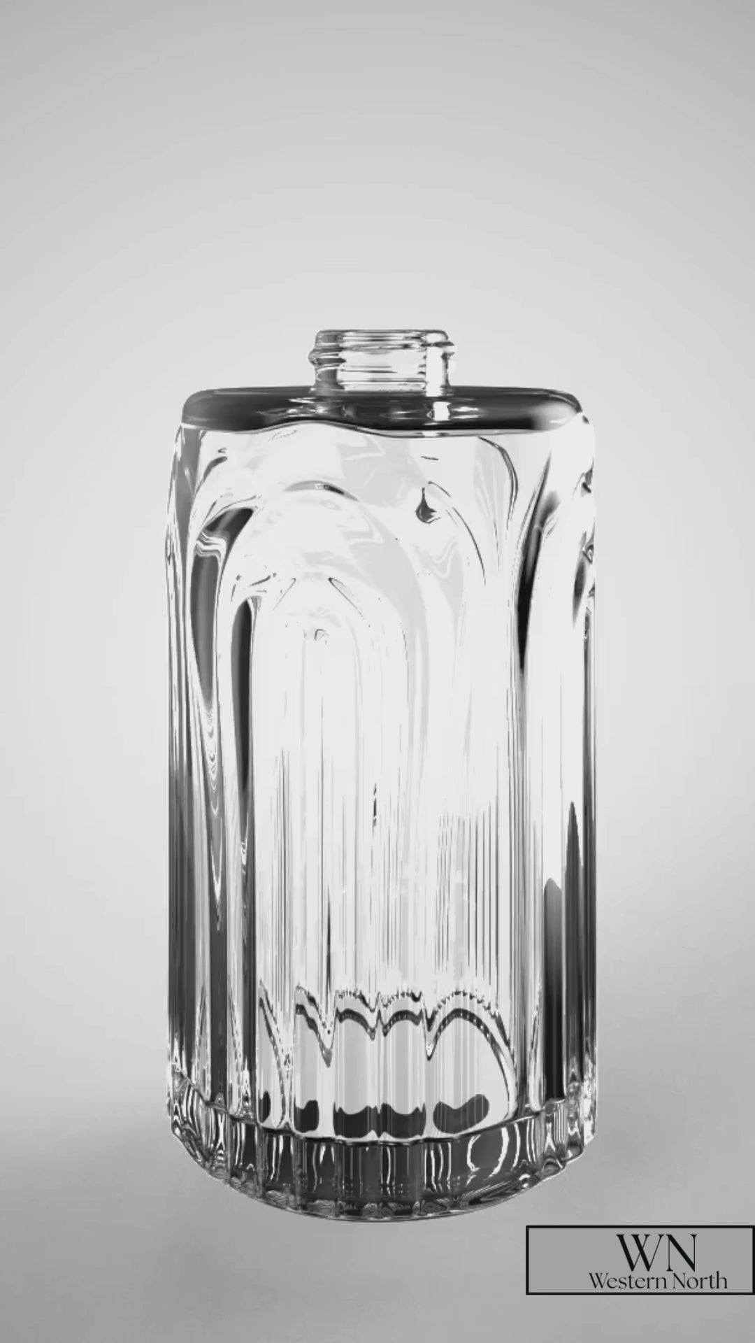 Silhouette Glass Soap Dispenser