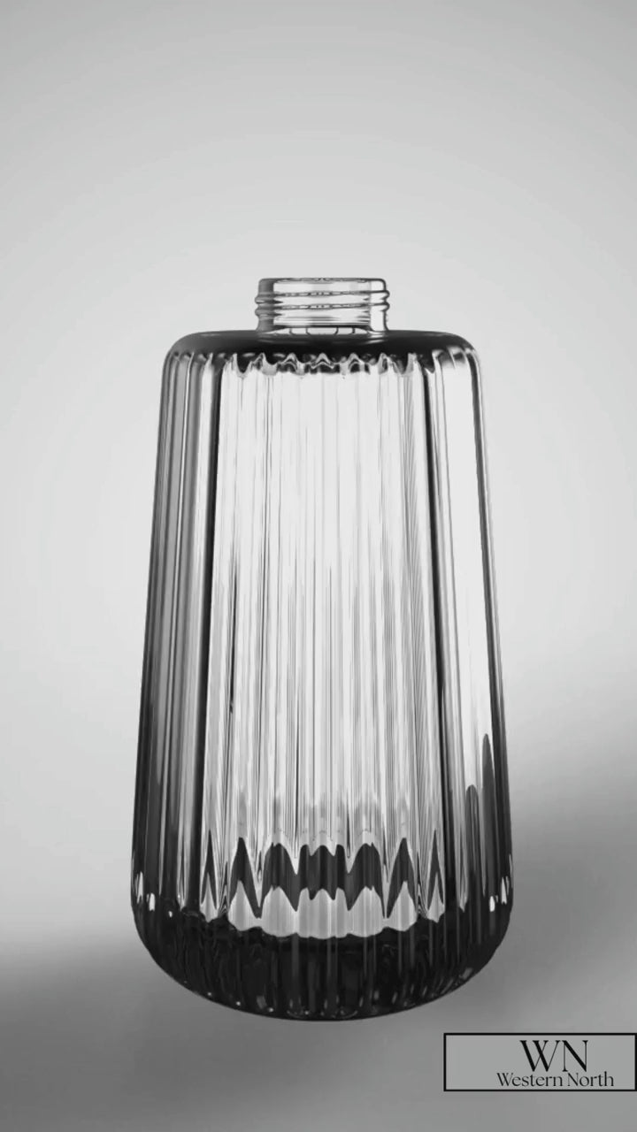 Clear Rain Glass Soap Dispenser