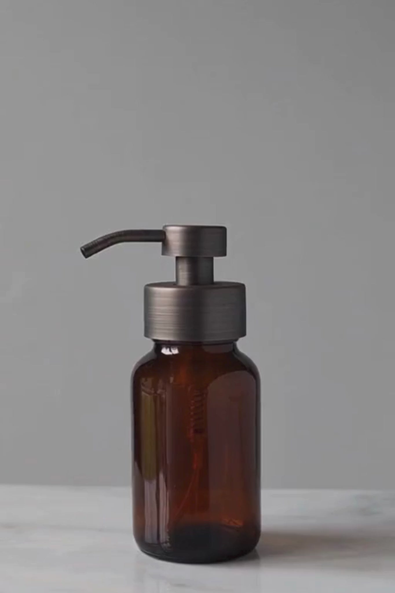 B Street Glass Foaming Soap Dispenser