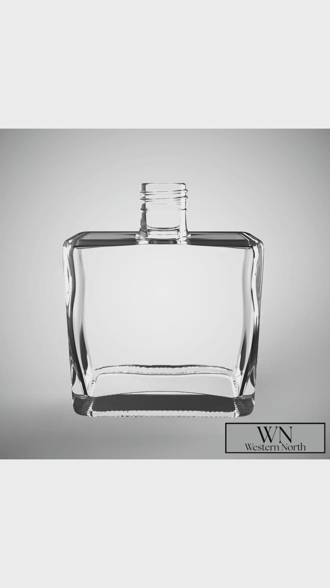 Del Rey Square Glass Soap Dispenser