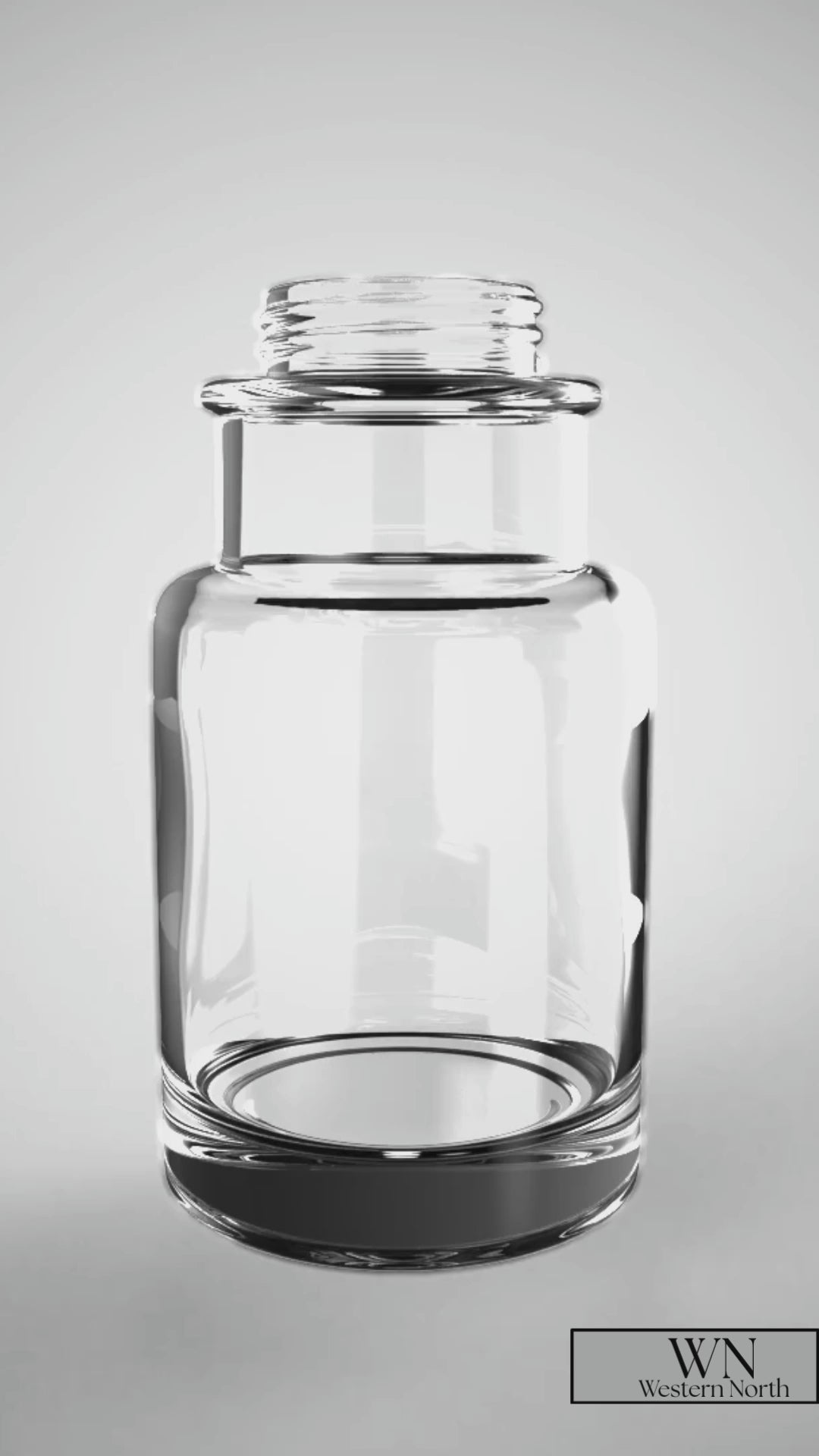 Bainbridge Glass Foaming Soap Dispenser