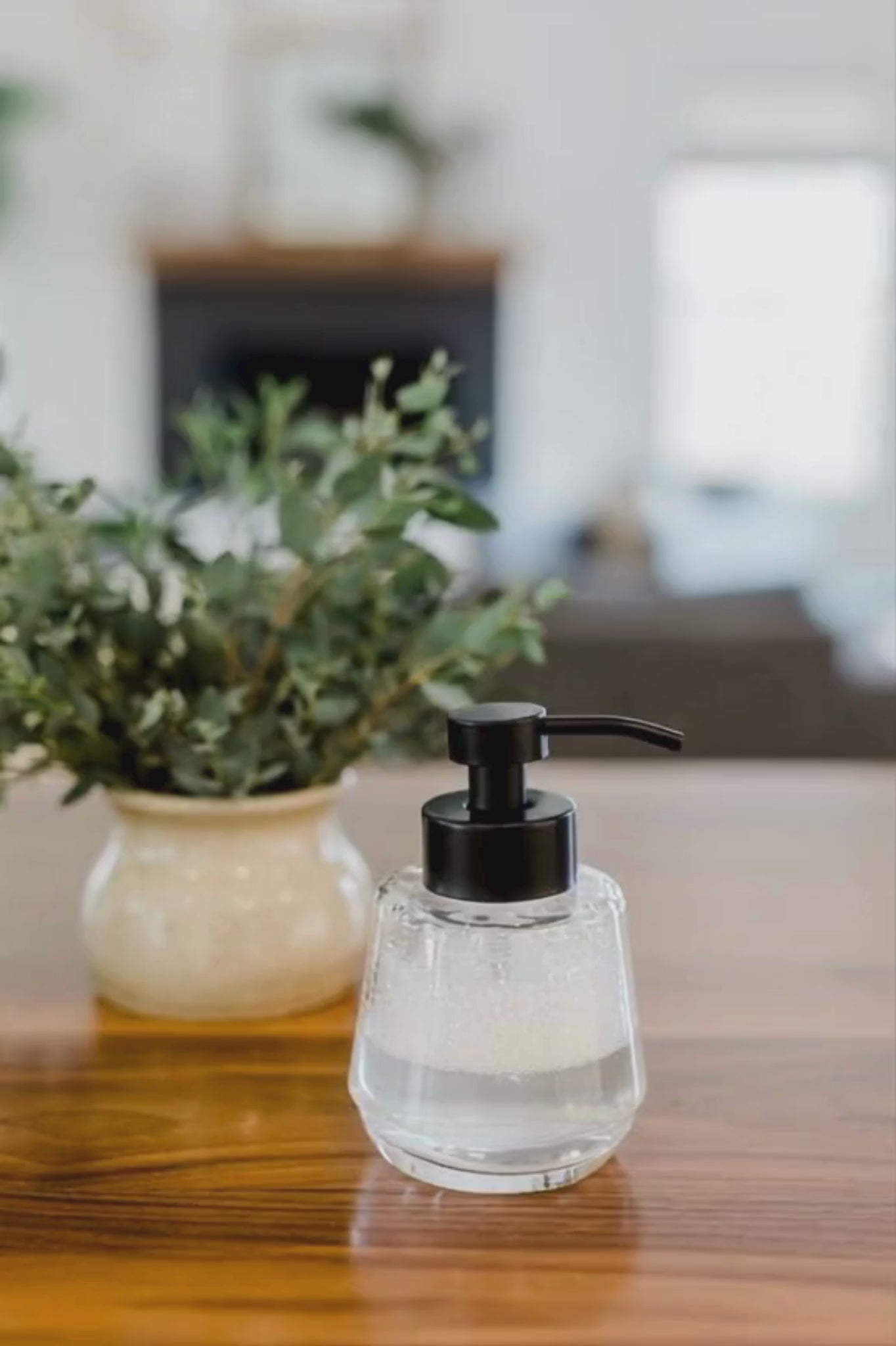 Belmond Glass Foaming Soap Dispenser
